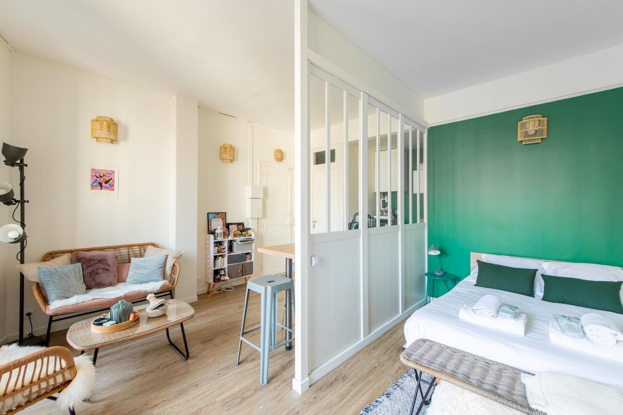 Jules Jouy-joli Studio Proche Montmartre Appartement Parijs